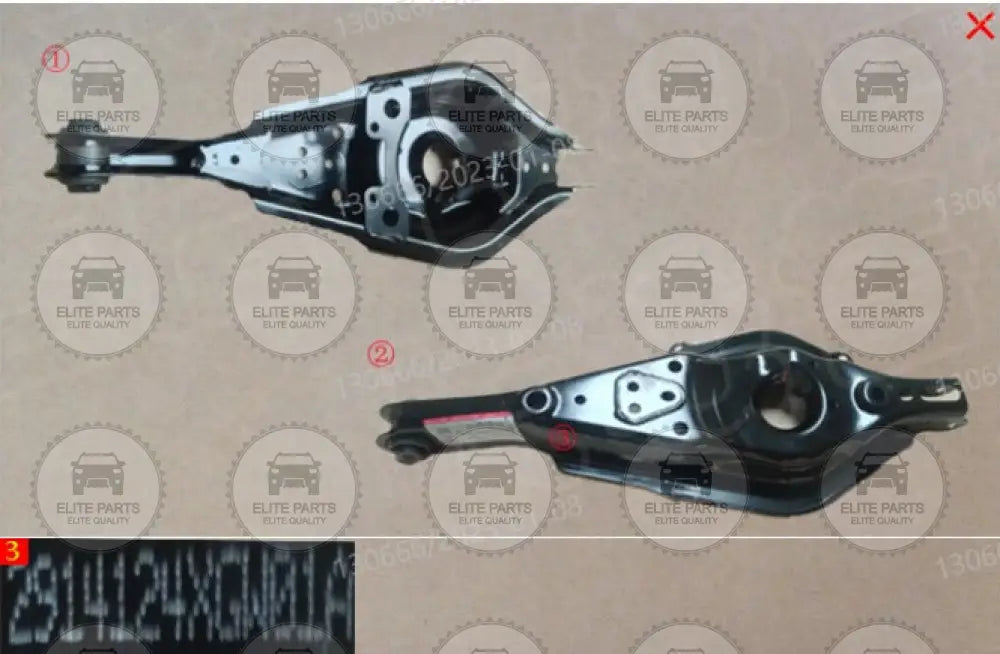 HAVAL H6 3rd Generation ORIGINAL Rear Suspension Rear control arm assembly	2914124XGW01A  هافال H6 الجيل الثالث نظام التعليق الخلفي الأصلي ذراع التحكم الخلفي