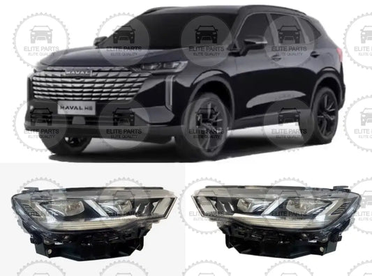HAVAL H6 4th Generation Facelift Original Front Headlight Assembly (مصابيح كشافات فوانيس امامية اصلية هافال اتش 6 الجيل الرابع)