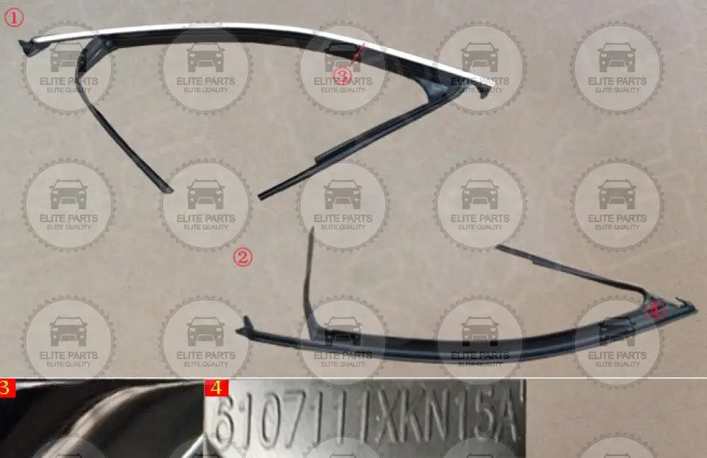 HAVAL H6 GT Left Front Door Glass Groove: 6107111XKN15A