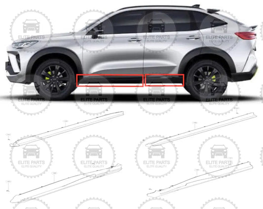 HAVAL H6 GT Original Doors Outer Decorative Panels Assembly (الواح كسوة الابواب الخارجية هافال اتش 6 جى تى)