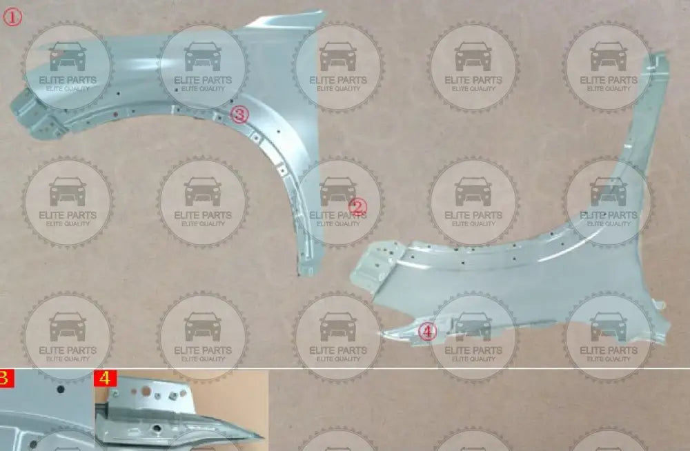 HAVAL H6 GT Original Left Front Metal Fender Assembly (رفرف امامي جناح امامي اصلي جهة اليسار هافال اتش 6 جي تي) 8403110XKN03A