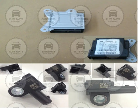 HAVAL H6 Generation 2 Original Airbag ECU & Collision Sensors Assembly (موديول كمبيوتر الوسائد الهوائية و حساسات مستشعر التصادم الامامية و الجانبية هافال اتش 6 الجيل الثانى)