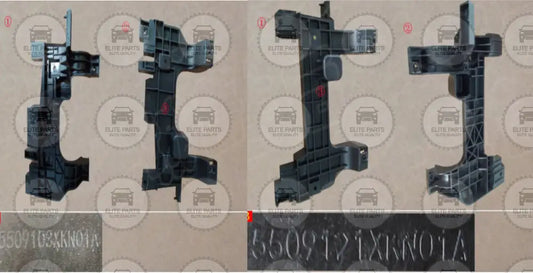 HAVAL H6 HEV Original Front Grille Mounting Plates Assembly (دعامات حوامل الشبكة الامامية هافال H6 النسخة الهايبرد)