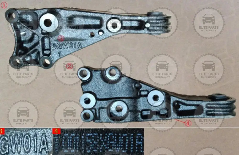 HAVAL H6 HEV Rear Engine Mount Bracket: 1001158XGW01A