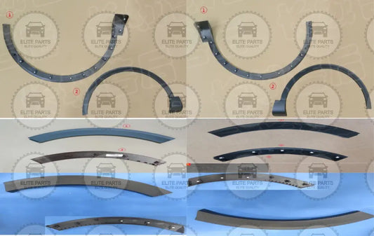 HAVAL H6 Second Generation Original Fender Flare Arches Wheel Eyebrows (اطار العجل الدائرى للرفارف هافال اتش 6 الجيل الثانى)