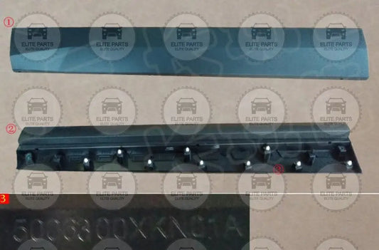 HAVAL H6 Third Generation Original Left Front Door Outer Decorative Trim Panel Assembly (لوحة تزيين باكتة الباب الامامى للسائق جهة اليسار هافال اتش 6 الجيل الثالث) 5006300XKN01A