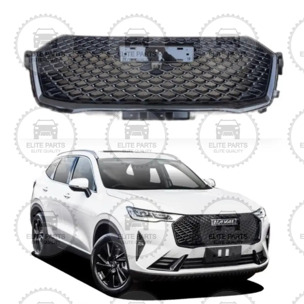 HAVAL H6 third generation original Black edition front radiator grille (شبكة امامية اصلية النسخة السوداء لهافال اتش 6 الجيل الثالث) 5509280XKN01A