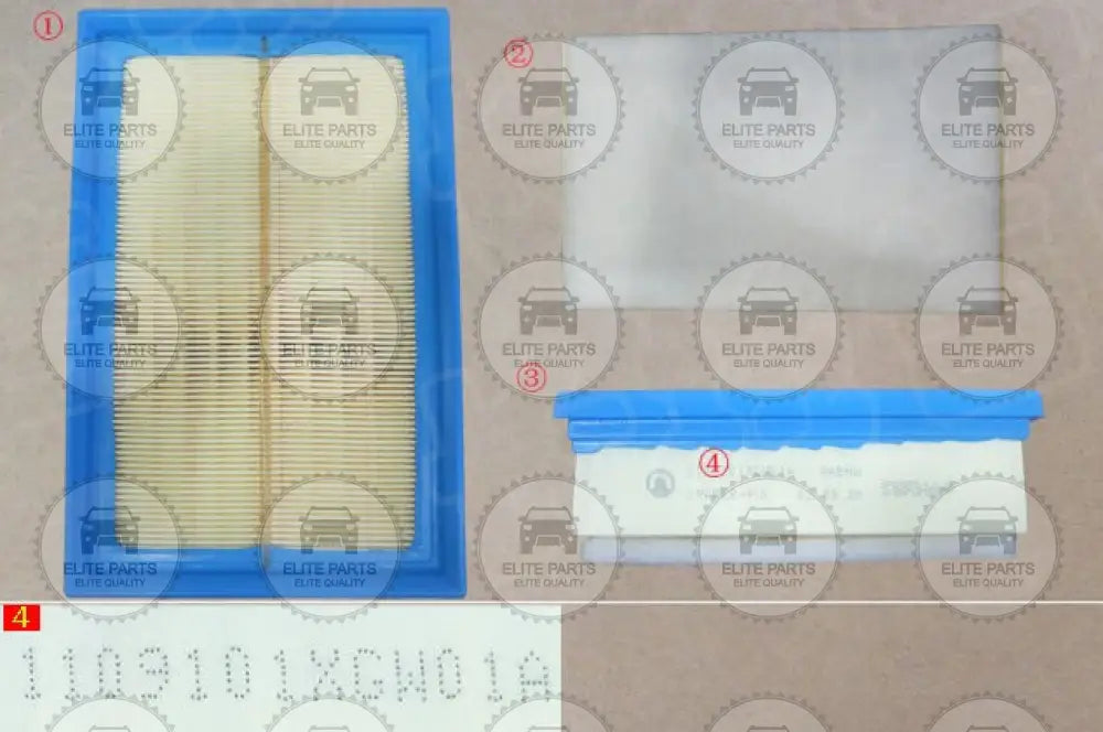 HAVAL H7 2.0T Original Air Filter (فلتر هواء اصلي هافال اتش 7) 1109101XGW01A