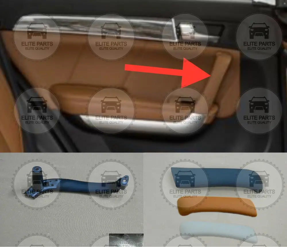 HAVAL H8 Original Rear Doors Interior Handle Mount & Trim Panel (مقابض يد الابواب الخلفية الداخلية الاصلية هافال اتش 8)