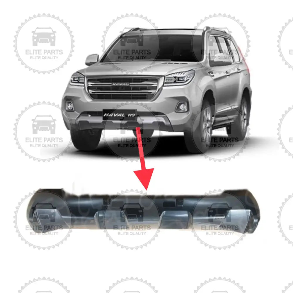 HAVAL H9 Facelift Original Front Bumper Lower Guard Plate (دفيوزر سبويلر الصدام الامامي السفلي الاصلي هافال اتش 9 فيسلفت) 2803106XKV86A