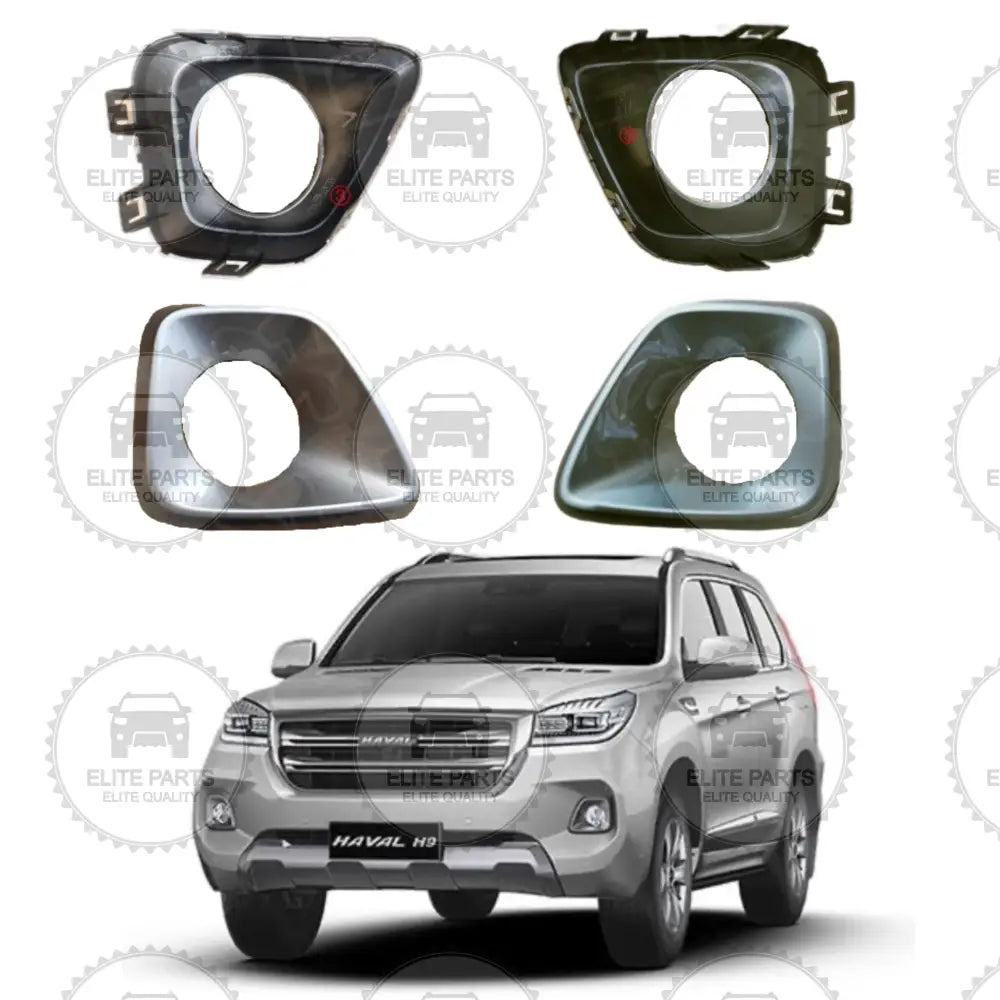 HAVAL H9 Facelift Original Front Fog Light Lamp Cover (اكسسوار غطاء كشاف مصباح الضباب الامامي الاصلي هافال اتش 9 فيسلفت)