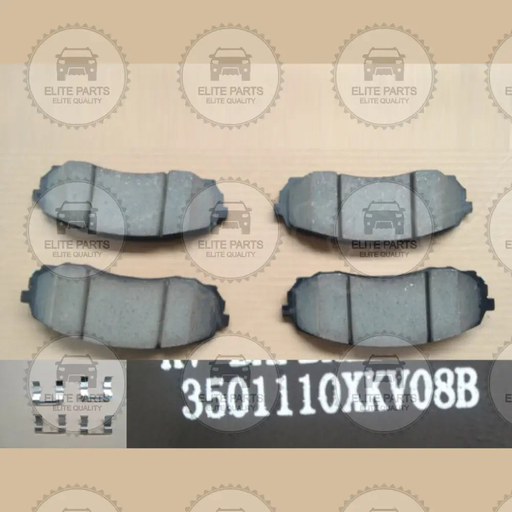 HAVAL H9 Facelift Original Front Friction Brake Plates Assembly (طقم قماش اقمشة فحمات فرامل امامية اصلي هافال اتش 9 فيسلفت) 3501110XKV08C