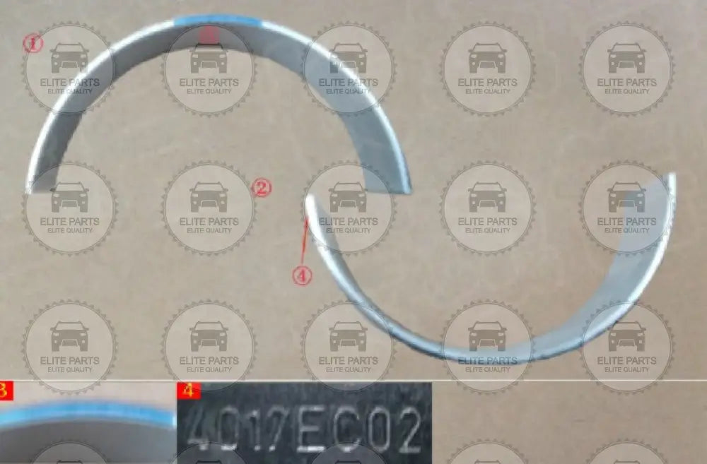 HAVAL H9 & H6 2nd Gen. Original Engine Upper Connecting Rod Bearings (طقم سبائك صفائح معدنية لاذرع رباط بستون المحرك العلوية  الاصلية لهافال اتش 9 و اتش 6 الجيل الثاني) 1004017XEC02 