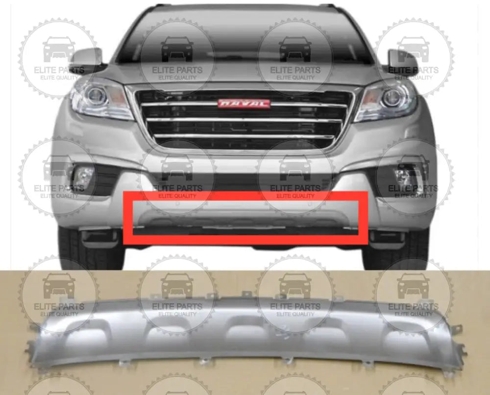 HAVAL H9 Original Front Bumper Lower Trim (كساحة دفيوزر لوح سفلى لصدام امامى هافال اتش 9) 2803111XKV08A