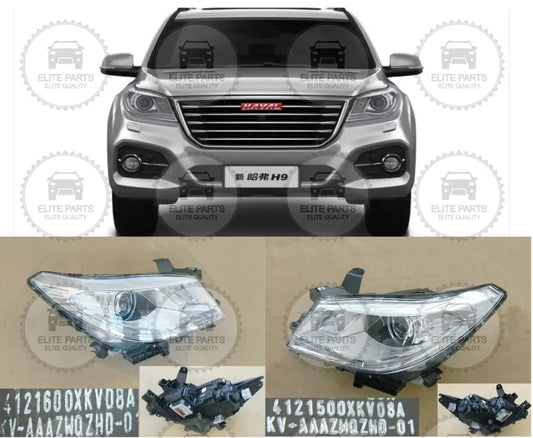 HAVAL H9 Original Front Headlight Lamps Assembly (كشافات مصابيح امامية اصلية هافال اتش 9)