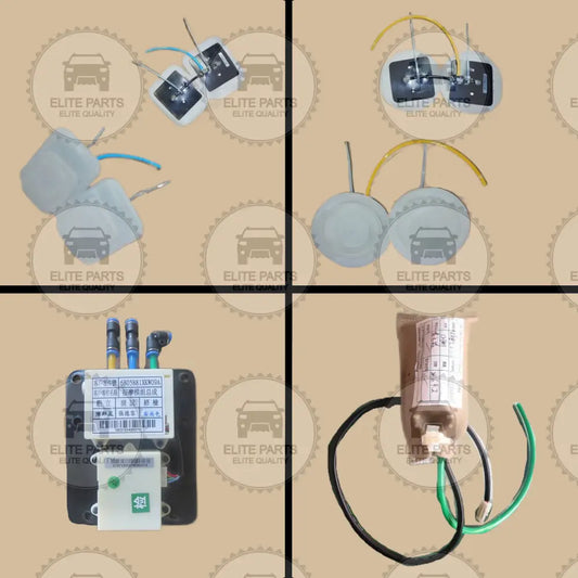 HAVAL H9 Original Front Seat Massage Air Bags & Module Controller 4 pieces Kit (طقم كنترول و وسائد هواء التدليك و المساج هافال اتش 9)