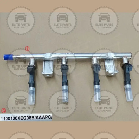HAVAL JOLION & H2 & H6 1st Gen. Original Fuel Rail Assembly (مسطرة قضيب حقن الوقود الاصلية هافال جوليون و اتش 2 ة اتش 6 الجيل الاول) 1100100XEG08B