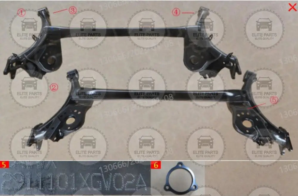 HAVAL JOLION ORIGINAL Rear Torsion Beam & Bushing Assembly (دنجل خلفى هافال جوليان)  2911100XGW02A