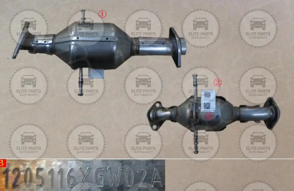 HAVAL JOLION Original Rear Post Catalytic Converter (ماسورة محول حفاز شكمان العادم الخلفية الاصلية هافال جوليون) 1205116XGW02A