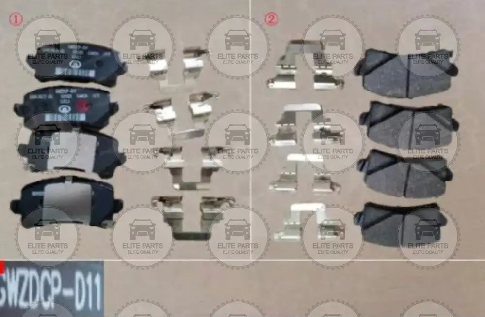 HAVAL Jolion 4WD Original & Jolion Pro Rear Brake Pads Set (قماش فحمات فرامل خلقية هافال جوليون دفع رباعى) 3502116XGW02A
