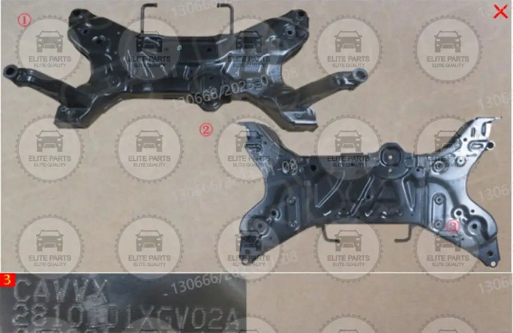 HAVAL Jolion ORIGINAL Front Suspension Sub-frame Assembly (قنطرة التعليق الامامية الاصلية هافال جوليون) 2810101XGW02A