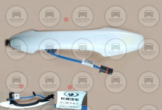 HAVAL Jolion Original Outer Left Front Door Handle Assembly (مقبض اكرة الباب الامامى شمال هافال جوليان)  6105153XST01A