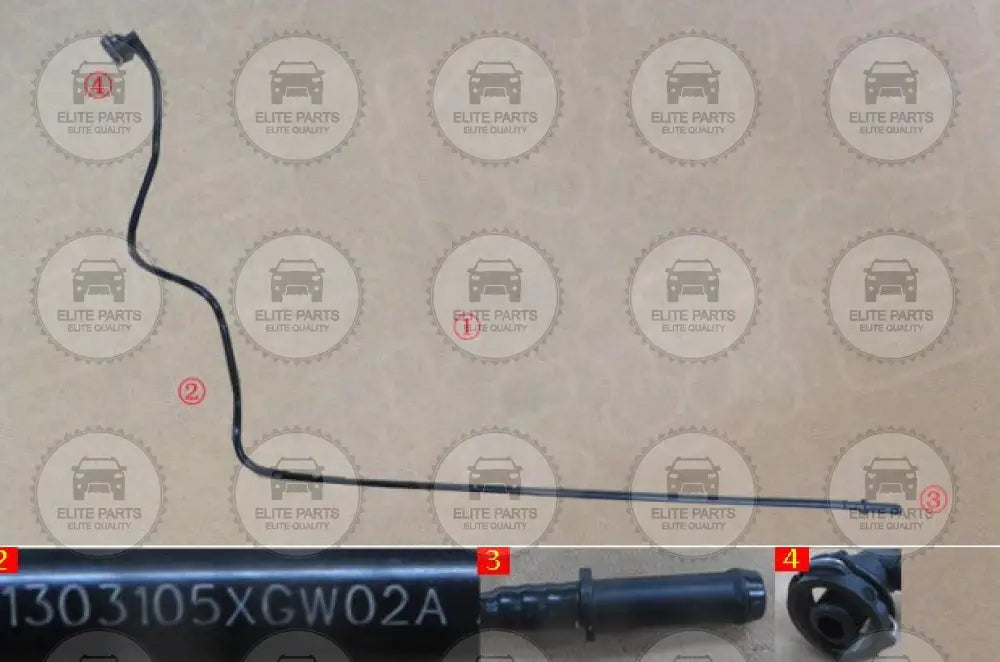 HAVAL Jolion Original Radiator Overflow Thin Pipe (خرطوم قربة خزان سائل التبريد الرفيع هافال جوليان) 1303105XGW02A