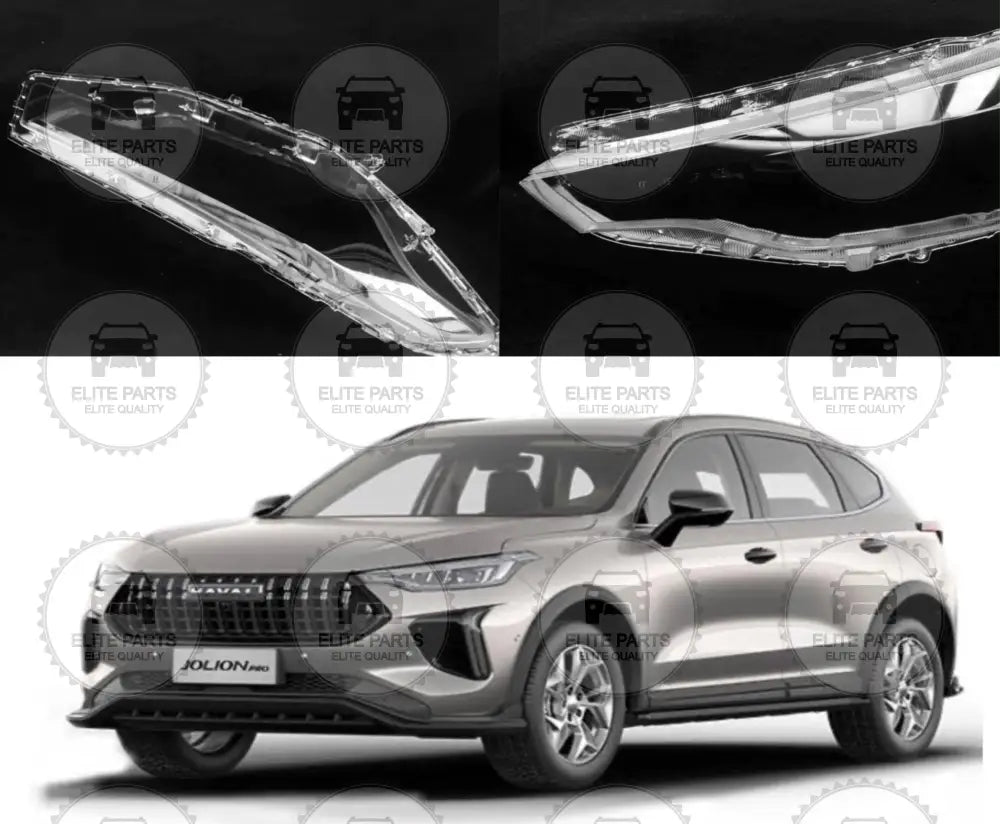 HAVAL Jolion Pro Front Headlights Lampshade Cover Lens (باغات غطاء عدسات فوانيس مصابيح كشافات امامية هافال جوليان برو)