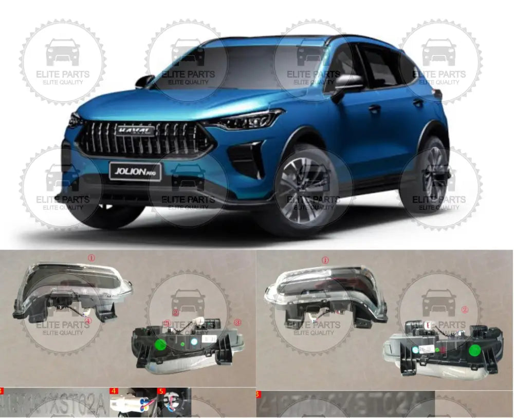 HAVAL Jolion Pro Original Front Daytime Running Light Lamp (فوانيس كشافات مصابيح الاضاءة النهارية الامامية هافال جوليون برو)