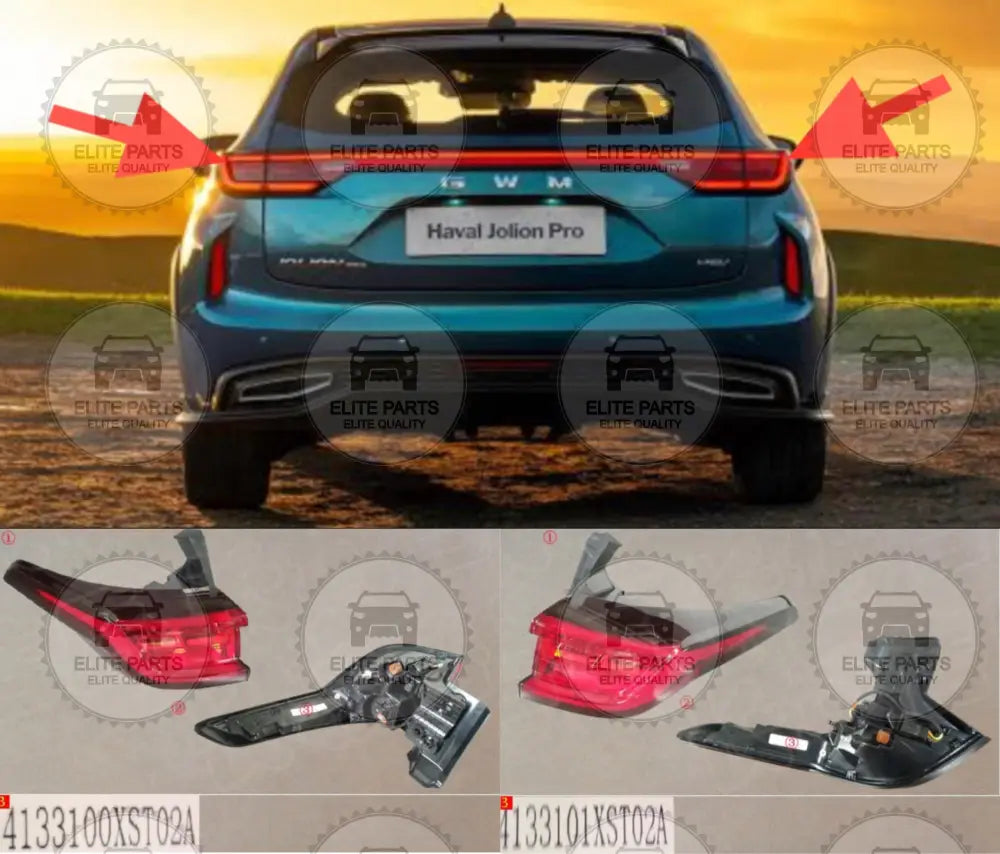 HAVAL Jolion Pro Original Rear Side Panel Tail Lamp Assembly (فوانيس كشافات مصابيح خلفية جانبية اصلية هافال جوليان برو)