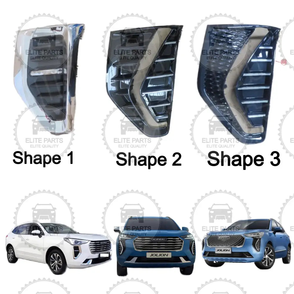 HAVAL Jolion original Fog Daylight Lamp Solver trim Cover 3 shapes