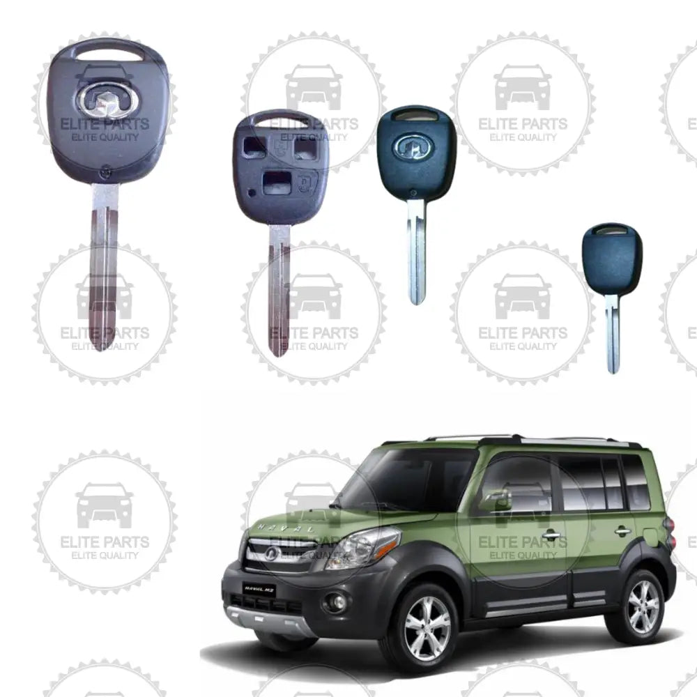 HAVAL M2 Original Remote Control Key & Spare Key Kit (طقم مفاتيح ريموت اصلي هافال M2)
