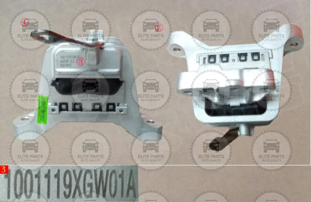 Haval H6 3rd Gen 1.5T Original Right Engine Suspension Mount 1001119XGW01A هافال H6 الجيل الثالث 1.5T قاعدة حامل تعليق المحرك الأيمن الأصلي