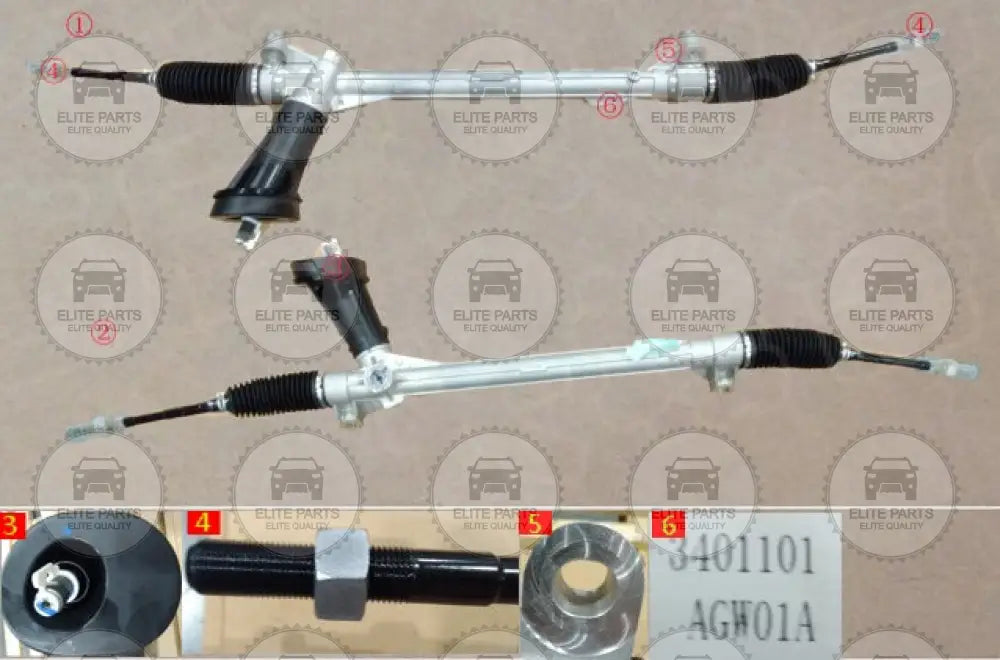 H6 Rack Haval H6 3rd Generation Original Steering Gear and Outer Tie Rods ...