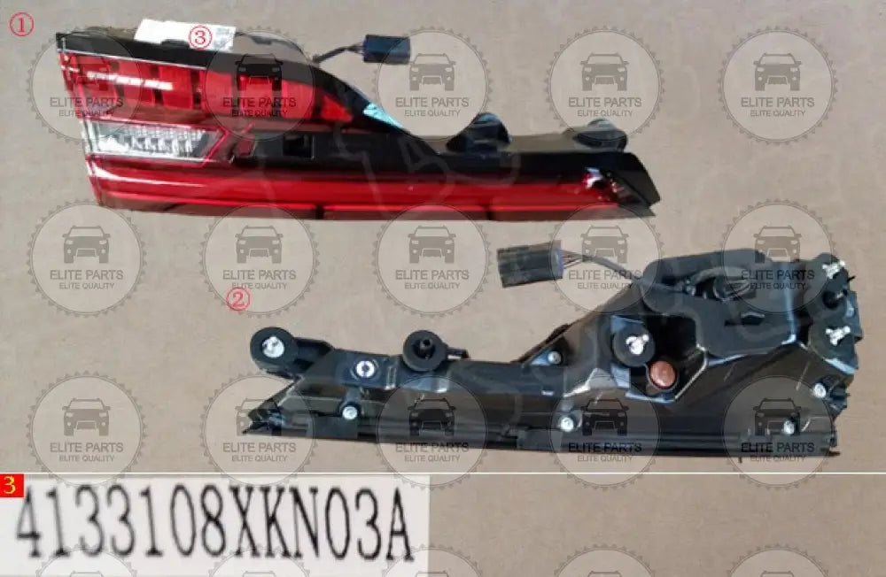 Haval H6 Gt Original Rear Tailgate Right Side Tail Light Lamp Assembly (مصباح باب صندوق الامتعة الخلفى جهة اليمين هافال اتش 6 جى تى) 4133108XKN03A