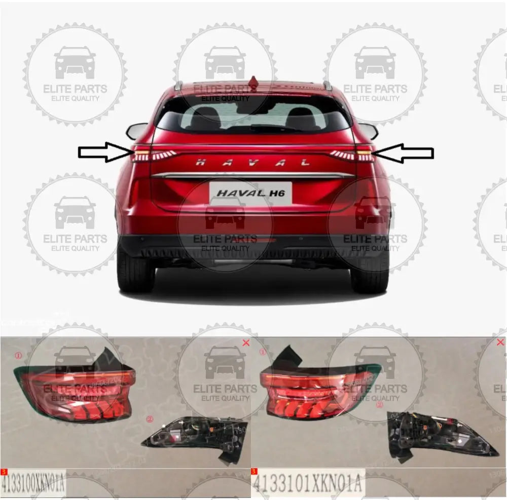 Haval Rear Indicators Haval H6 3rd Gen. Original Outer Rear Tail Light Assembly – Elite Parts