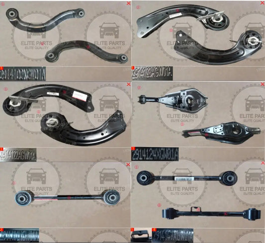 Haval H6 Third Generation Original Rear Suspension Parts (اجزاء التعليق الخلفية هافال اتش 6 الجيل الثالث)