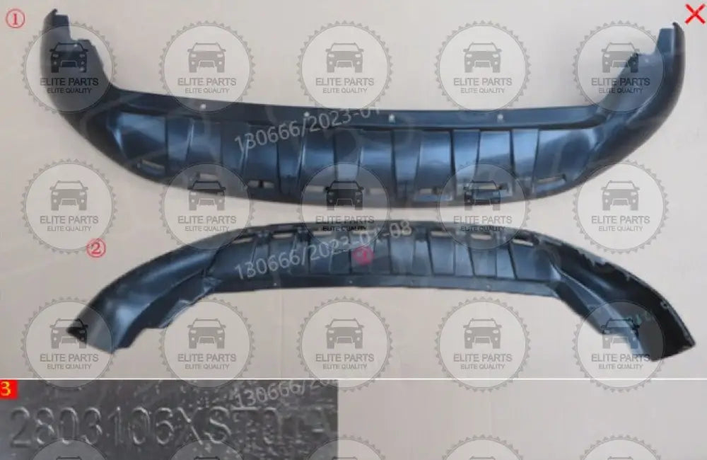 Haval Jolion Front Lower Bumper (اكصدام سفلى امامى جوليون)