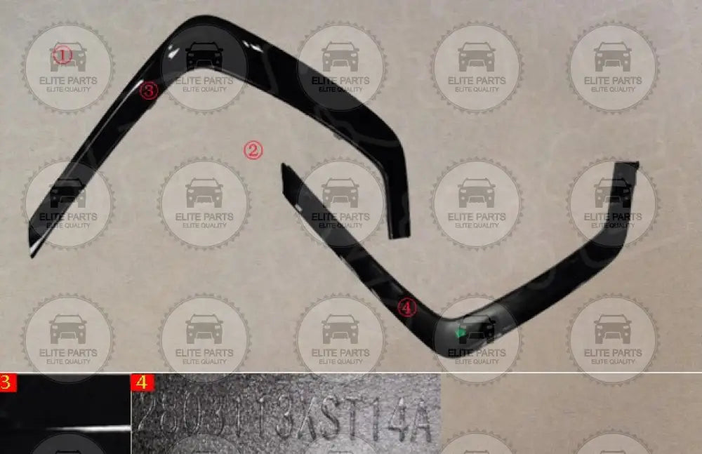 Haval Jolion HEV 2022 Front Bumper Right Outer Garnish	2803113XST14A