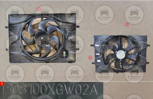 Haval Jolion HEV Original Engine Cooling Fan (مروحة تبريد المحرك هافال جوليون هايبرد)  1308100XGW02A