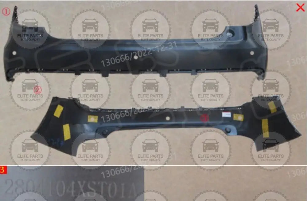 Haval Jolion Original Upper Rear Bumper (صدام خلفى علوى هافال جوليون). 2804104XST01A
