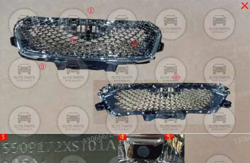 شبكة أمامية هافال جوليون الأصلية Original Haval Jolion Front Grille 5509170XST01A 