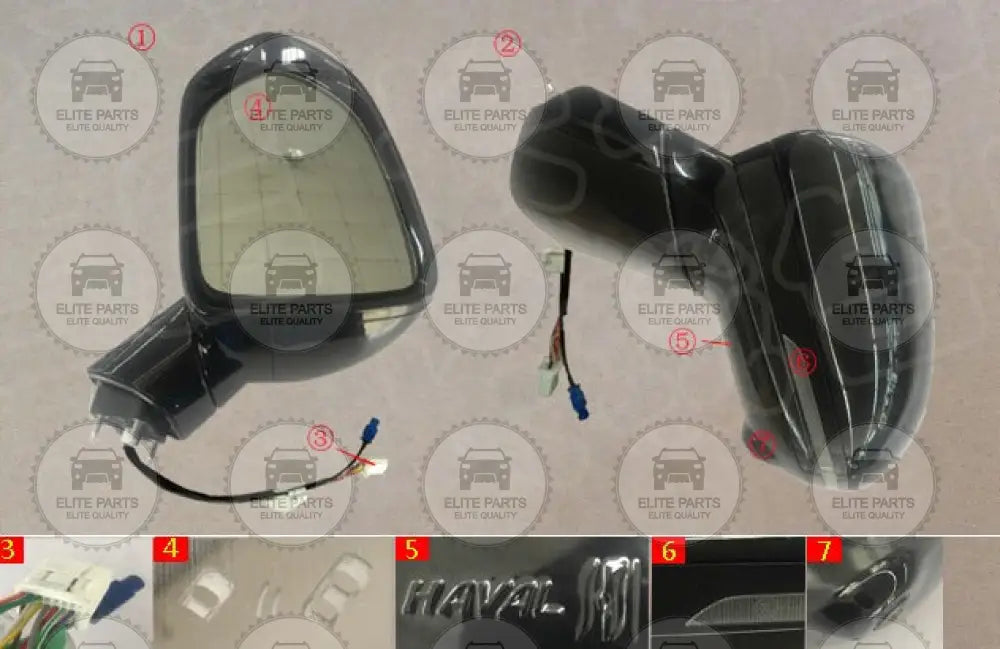 left door mirror for Jolion Pro (مرآه الباب الايسر جوليون برو) 8202170XST02B